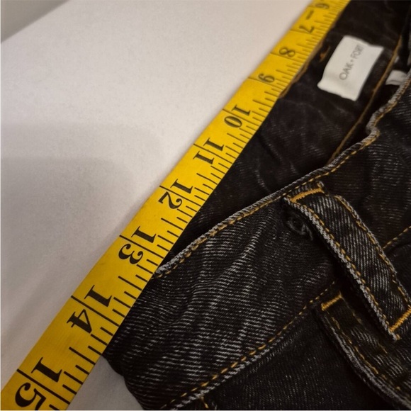 Oak + Fort Cargo Wide leg Jean with Snaps For Barrel Leg - Picture 9 of 11